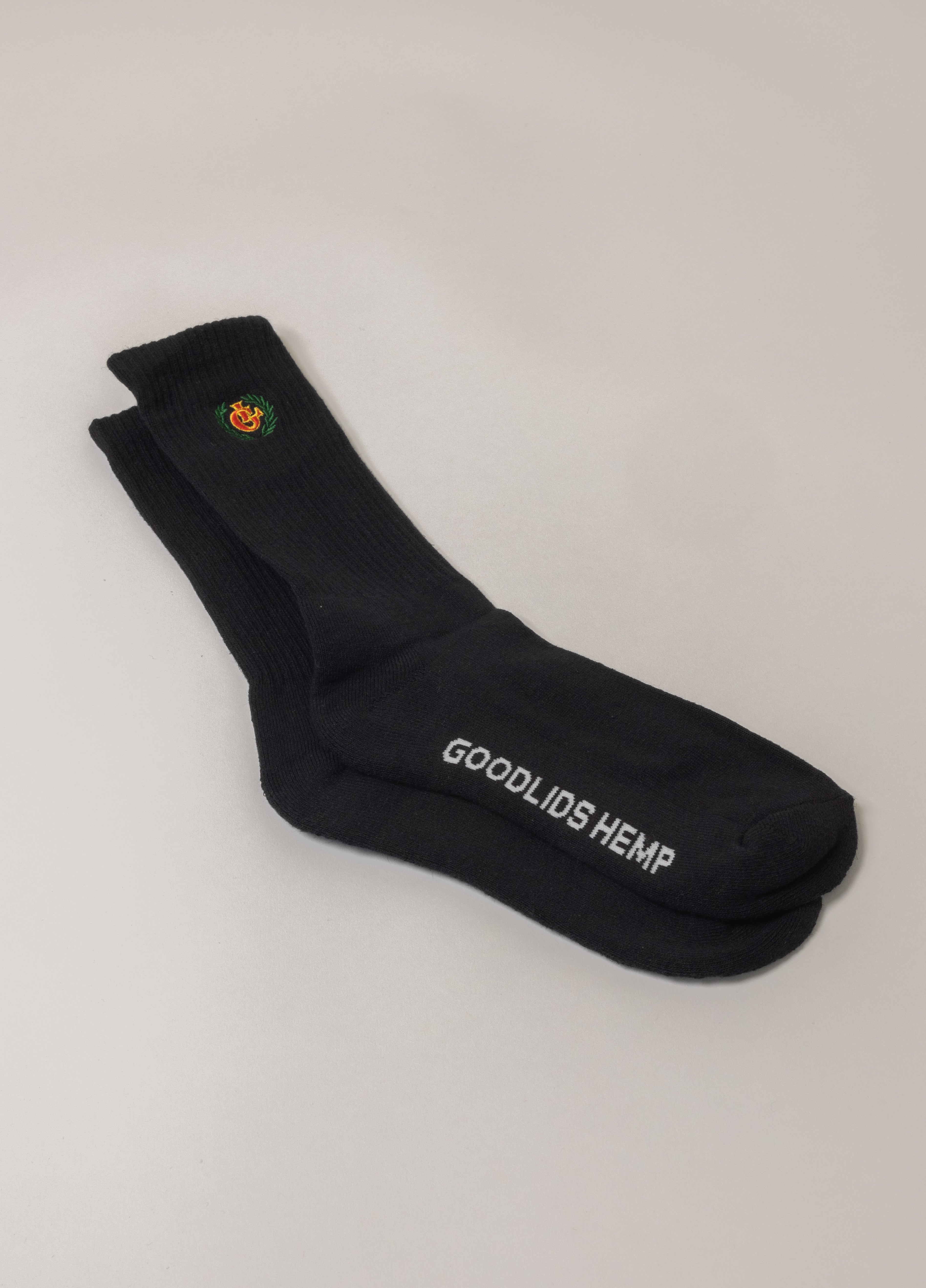 Crest Socks - Black
