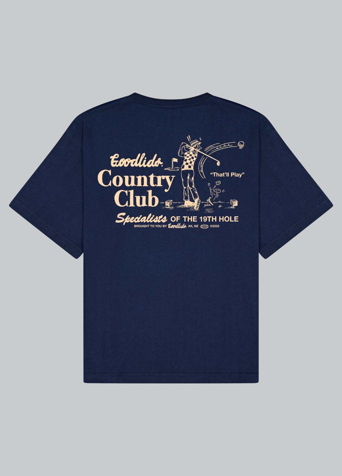 Country Club Tee - Navy
