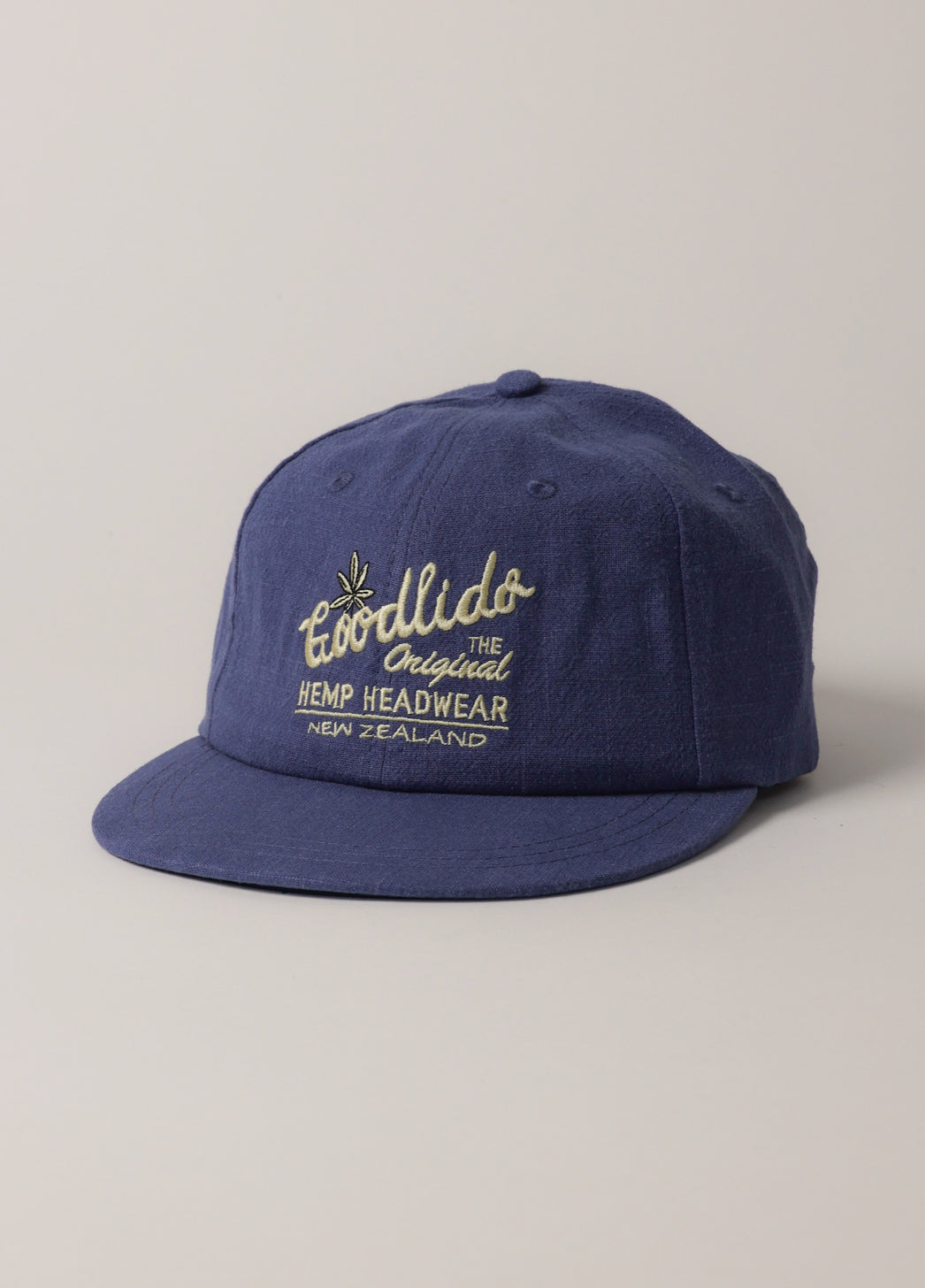 Classic Circle Brim - Washed Navy